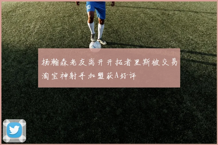 杨瀚森老友离开开拓者里斯被交易淘宝神射手加盟获A好评